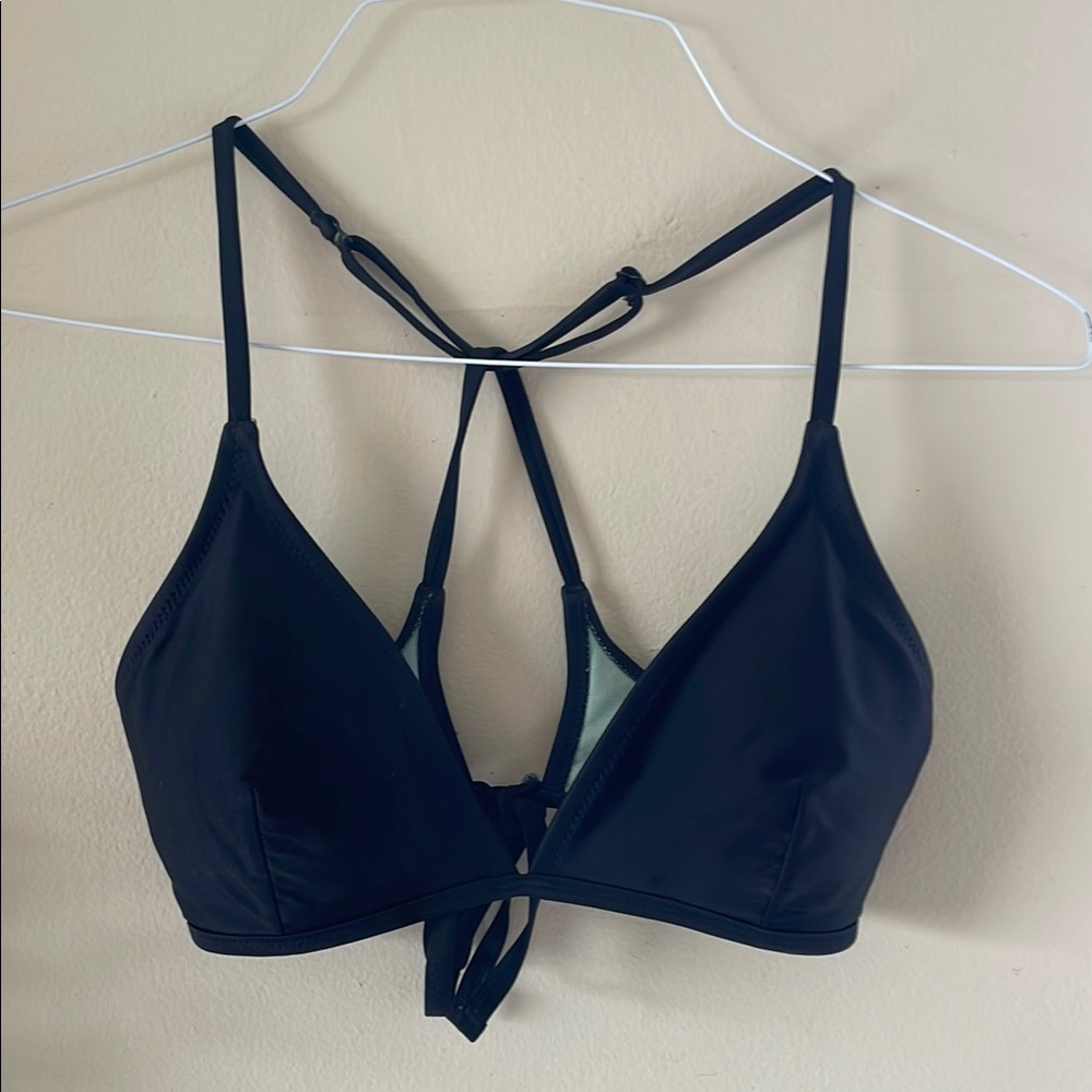 Prana Black Bikini with Strappy Design